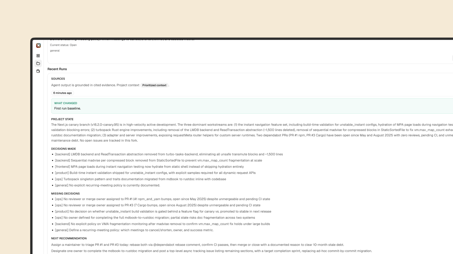 Ryva Next.js repo screenshot